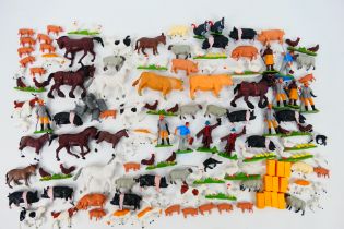 Britains - A loose collection of approximately 120 Britains plastic Farm animal,