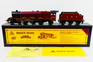 Bassett-Lowke - A limited edition boxed O gauge Princess Class 4-6-2 locomotive and tender number