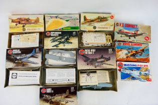 Airfix - 10 boxed 1:72 scale plastic model aircraft kits from Airfix.