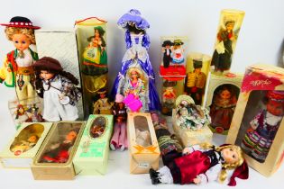 Mattel - Barbie - Alberon - A collection of national costume dolls including an Alberon doll in