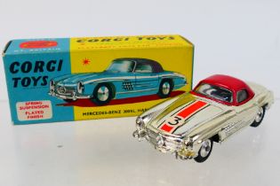 Corgi - A boxed Mercedes Benz 300 SL Hardtop Roadster # 304S.