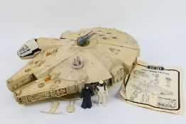 Star Wars - Millennium Falcon. A loose, Playworn and incomplete Millennium falcon.