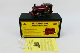 Bassett-Lowke - A limited edition boxed O gauge 0-4-0 Peckett Industrial locomotive named Wenman