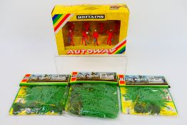 Britains - Three packs of Britains #18808 Willow Trees - appear Mint in Very Good packaging with