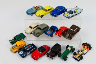 Dinky - Atlas - Corgi - Crescent - A group of unboxed cars including Volkswagen 1500 # 144,