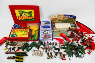 Meccano - Dinky - Lone Star - Airfix - A collection of vintage toys including a boxed Meccano set,