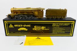 Bassett-Lowke - A boxed limited edition brass edition O gauge A3 4-6-2 locomotive and tender named