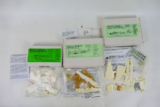 Magna Models - Three boxed 1:72 scale resin and white metal military aircraft model kits from Magna