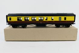 Exley - An O gauge Exley K6 Great Western Third Class Side Corridor Brake End Coach number 2266 in