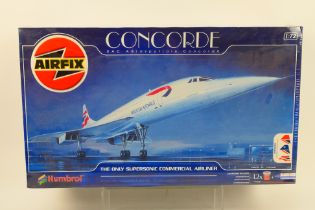 Airfix - A factory sealed Airfix Concorde model kit in 1:72 scale # 11050. Appears Near Mint.
