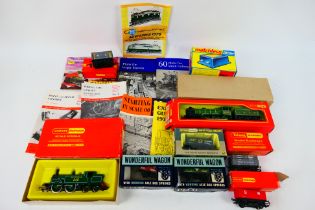 Tri-ang Hornby - Peco - Lesney - A collection of boxed OO gauge locomotives and wagons including a