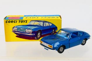 Corgi - A boxed Lancia Fulvia Sport Zagato in blue # 332.