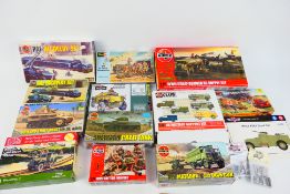 Airfix - MMS AccsGB- Plastic Soldier - Revell - 14 boxed 1:72 and 1:76 scale plastic and white