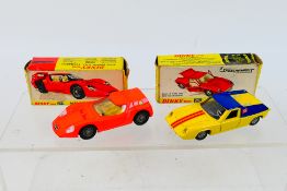 Dinky Toys - Two boxed diecast Dinky Toys sports cars.
