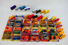 Matchbox - Other - A group of bus models including Routemaster, American School Bus,