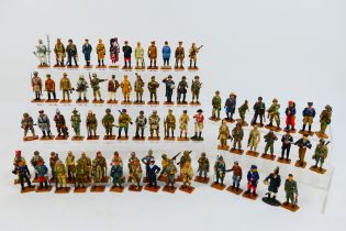 Del Prado - A collection of 78 x unboxed military figures including a Hungarian Cavalry Major 1941,