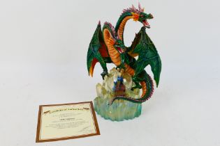 Zeon Fantasy Dragon Collection - A limited edition hand cast and hand painted figure named