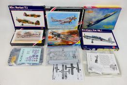 Special Hobby - Xtrakit- MPM - Pavla Models - Six boxed 1:72 scale plastic military aircraft model
