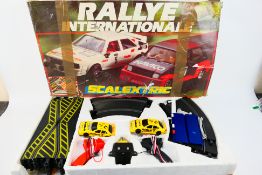 Scalextric - A boxed Rallye International set # C697.