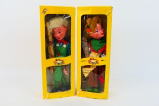 Pelham Puppets - 2 x boxed vintage Hansel and Gretel Pelham Puppets which appear unused and Near