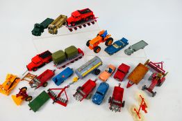 Dinky Toys - Britains - Corgi - Lledo - New Ray - Others - An unboxed collection of over 20