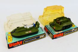 Dinky Toys - Two boxed Dinky Toys military vehicles.