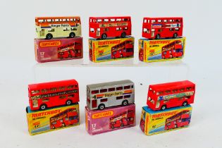 Matchbox - 6 x boxed The Londoner bus variations # 17,