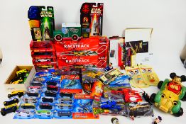 Hot Wheels - Matchbox - Lego - Bendy - Hasbro - Others - A mixed lot of carded and unboxed diecast