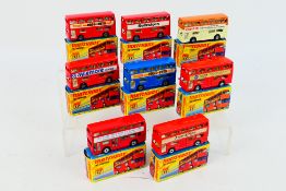 Matchbox - 8 x boxed The Londoner bus variations and code 3 models # 17.