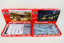 Airfix - Two boxed 1:72 scale plastic military aircraft model kits from Airfix,