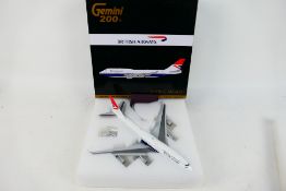 Gemini Jets - A boxed Boeing 747-400 in British Airways livery in 1:200 scale # G2BAW841.
