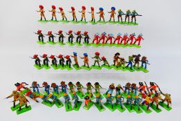 Britains Deetail - Unsold Shop Stock - A collection of 69 x loose Britains Deetail Cowboy and