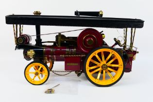 Markie Models - A Markie Models 1:10 scale gas powered live steam model of a Burrell Road