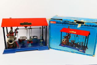 Wilesco - A boxed Wilesco D141 Live Steam Engine with Workshop.