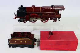 Hornby - An unboxed Hornby #3c 4-4-2 clockwork locomotive Op.