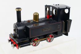 MMS / Mamod - An unboxed and unmarked 0-4-0 Gauge 1, live steam tank locomotive Op.No.