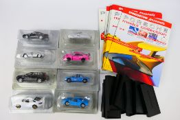 DeAgostini - 8 x boxed/carded die-cast 1:43 scale 'Porsche' models - Lot includes a #044 Porsche