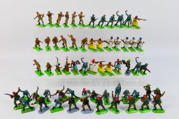 Britains Deetail - Britains Super Deetail - A collection of 62 x loose figures including Arabs,