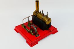 Mamod - Griffin & George - An unboxed Griffin & George Static Steam Engine.