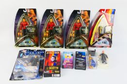 Playmates, Art Asylum - Star Trek - 10 x boxed/carded Star Trek figures.