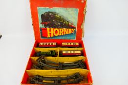 Hornby - A boxed Hornby No.41 O gauge clockwork Tank Passenger Set.