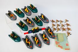 Britains - An unboxed group of Britains Floating Models and accessories.