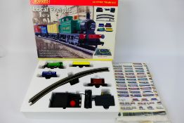 Hornby - A boxed OO gauge Local Freight set # R1085 with an 0-4-0T locomotive named Little Giant