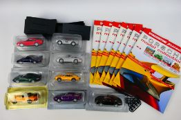 DeAgostini - 9 x boxed/carded die-cast 1:43 scale 'Porsche' models - Lot includes a #006 Porsche