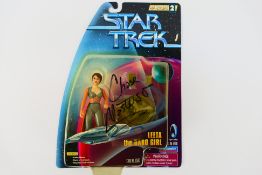 Playmates - Star Trek - Autograph - A signed collectors edition carded Star Trek Deep Space Nine