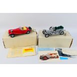 Franklin Mint - 2 x boxed models in 1:24 scale,
