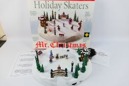 Mr Christmas - Holiday Skaters - A boxed Holiday Skaters electrical ice skating set - Set comes