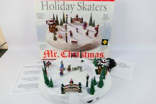 Mr Christmas - Holiday Skaters - A boxed Holiday Skaters electrical ice skating set - Set comes