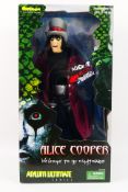 Art Asylum - Asylum Ultimate Series - A boxed #85000 Alice Cooper Welcome To My Nightmare figure -