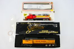 Bachmann - 2 x boxed HO scale locomotives for spares or restoration,